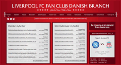 Desktop Screenshot of liverpool-fc.dk